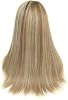 Peluca de cabello humano Remy 100% para mujer, con encaje suizo de 10x5 pulgadas, largo de 16 pulgadas, densidad 180% 1