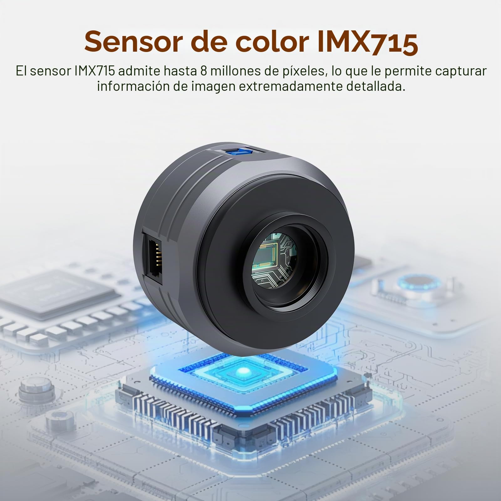 Svbony SC715C - Cámara telescópica CMOS USB3.0, IMX715, DDR3 512M, puerto ST4, para fotografía planetaria