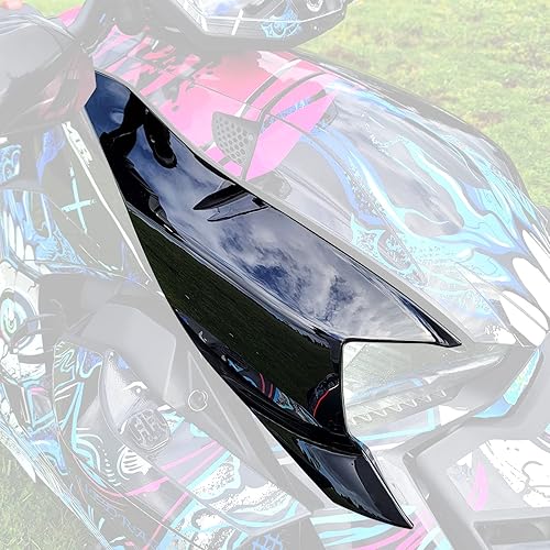 A & UTV PRO Paneles de carenado lateral para Can-Am Ryker 900/600, paneles de cuerpo negro para accesorios Ryker Sport Rally Edition, reemplazo de