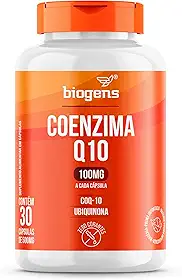 Coenzima Q10 100mg Coq-10 Ubiquinona 30 Caps biogens