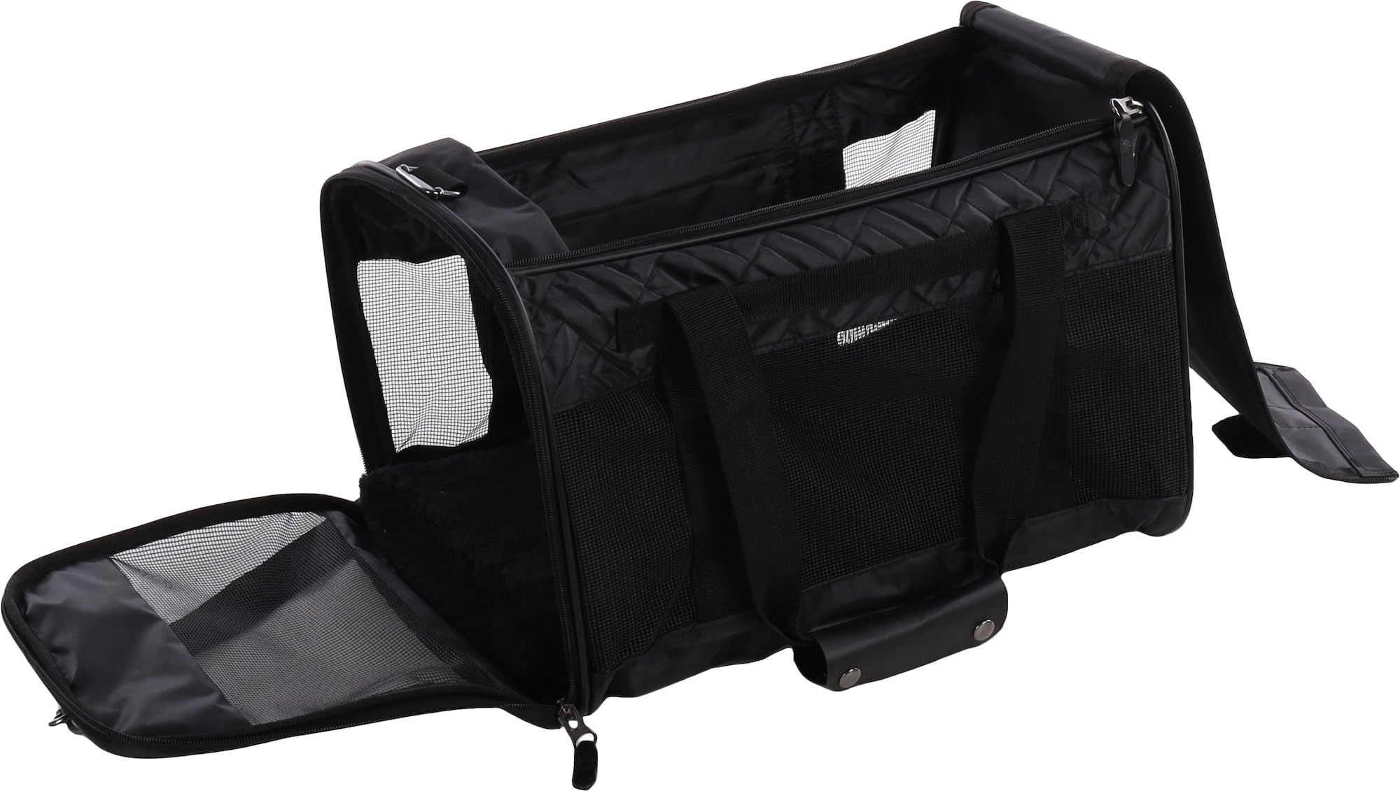 Transportín Gato – Perro – Jasmine – Bolsa en poliéster con ventilación y Asas Ajustables