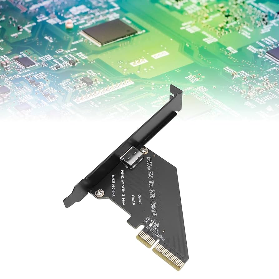 Oculink(pcie4.0) egpuキット Amazon.com: PCIe4 X4 to Oculink SFF 8612 Adapter, 64Gbps