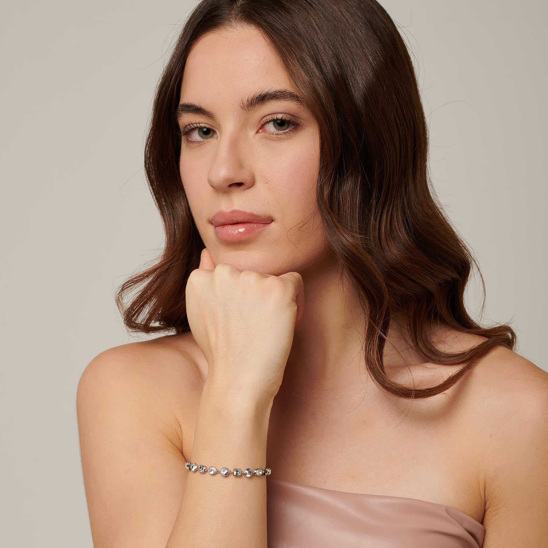 Brosway Bracciale Donna in Acciaio | Bracciale Con Cristalli | Collezione Symphonia - BYM168
