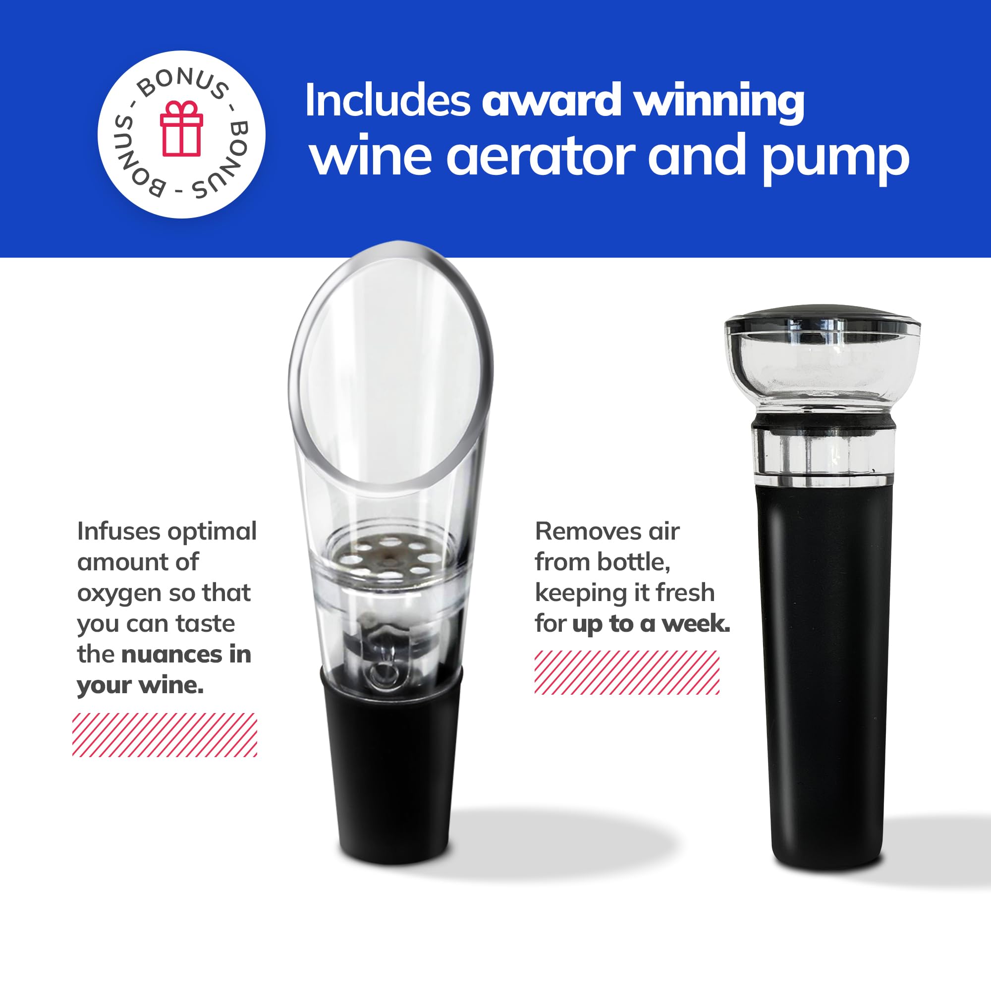 TenTen Labs Weingläser ohne Stiel aus Edelstahl (2er-Set) mit Weinbelüfter und Stopper – 530 ml – unzerbrechliches Weinglas für Outdoor, Reisen, Camping und Pool – gebürstetes Silber