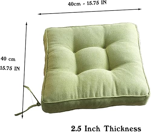 Miniatura 3 de Cojines para sillas de comedor, 6 unidades, almohadillas para sillas de comedor, cojines para sillas de comedor, cojines para sillas de cocina,