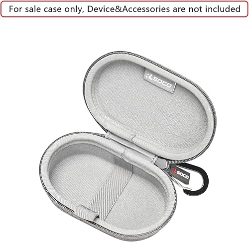 Miniatura 9 de RLSOCO Estuche de transporte para Logitech POPPebble Mouse 2Pebble Mouse inalámbrico con llavero (morado)