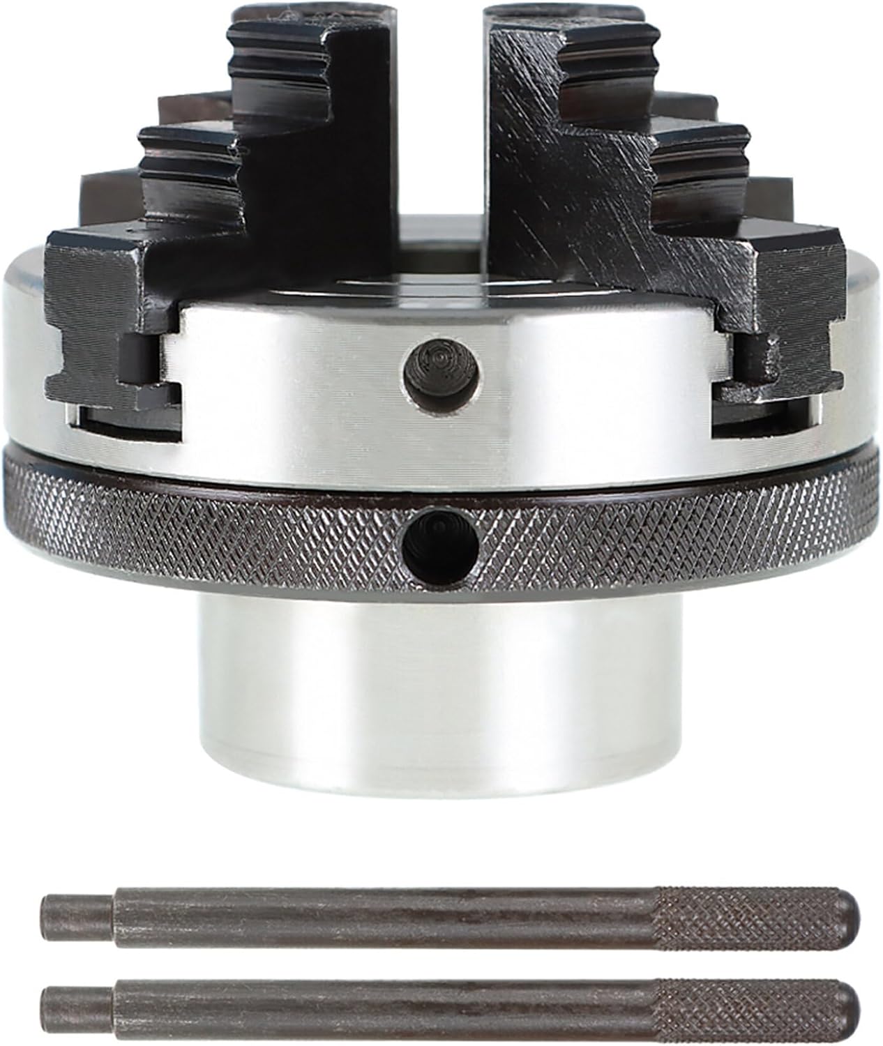 4 Jaw 3 Inch Chuck for 1 Inch x 8 TPI Axis Lathe and Drill Press Mini Milling Machine 1 Piece