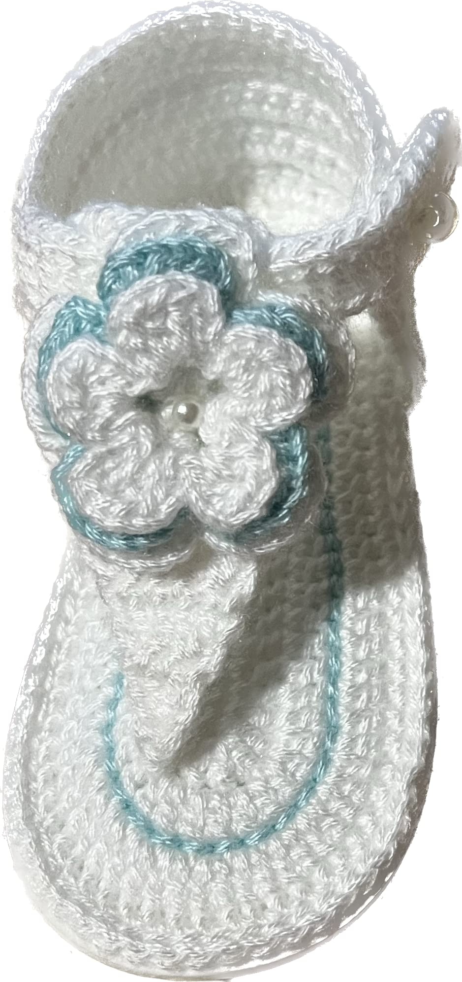Scarpine Neonato realizzate con Uncinetto. Sandali per Bambini all'Uncinetto con Chiusura a Fibbia Disponibile in Tutte Le Taglie Bambino