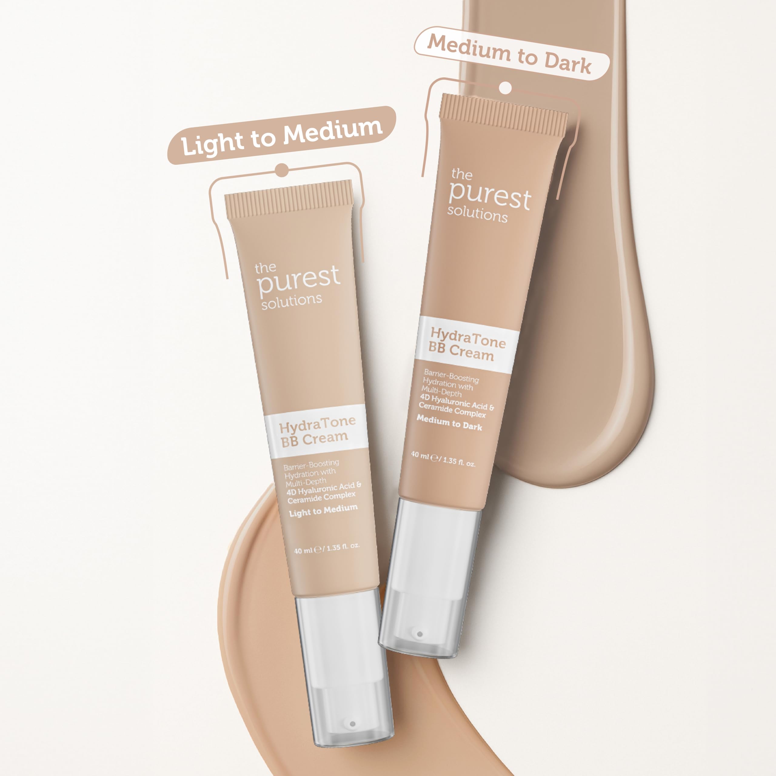 The Purest Solutions BB Cream Bare Matte 40 ml Light to Medium