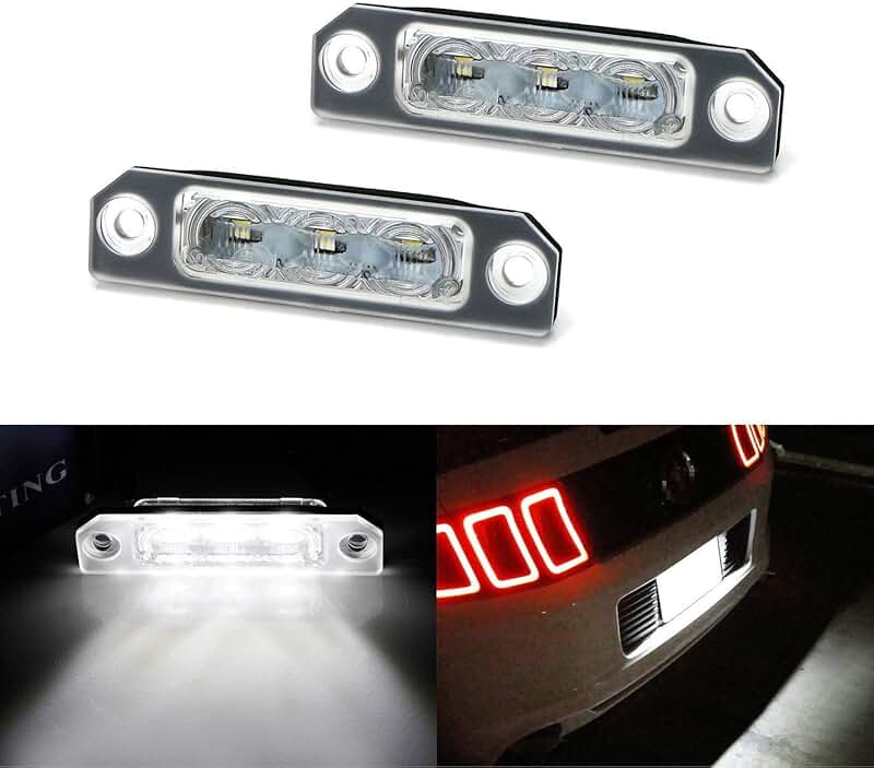 ford fusion license plate light