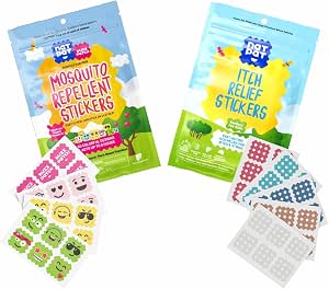 Amazon.com: NATPAT Buzz Patch (2 Packs, 120 Mosquito Stickers) and ...