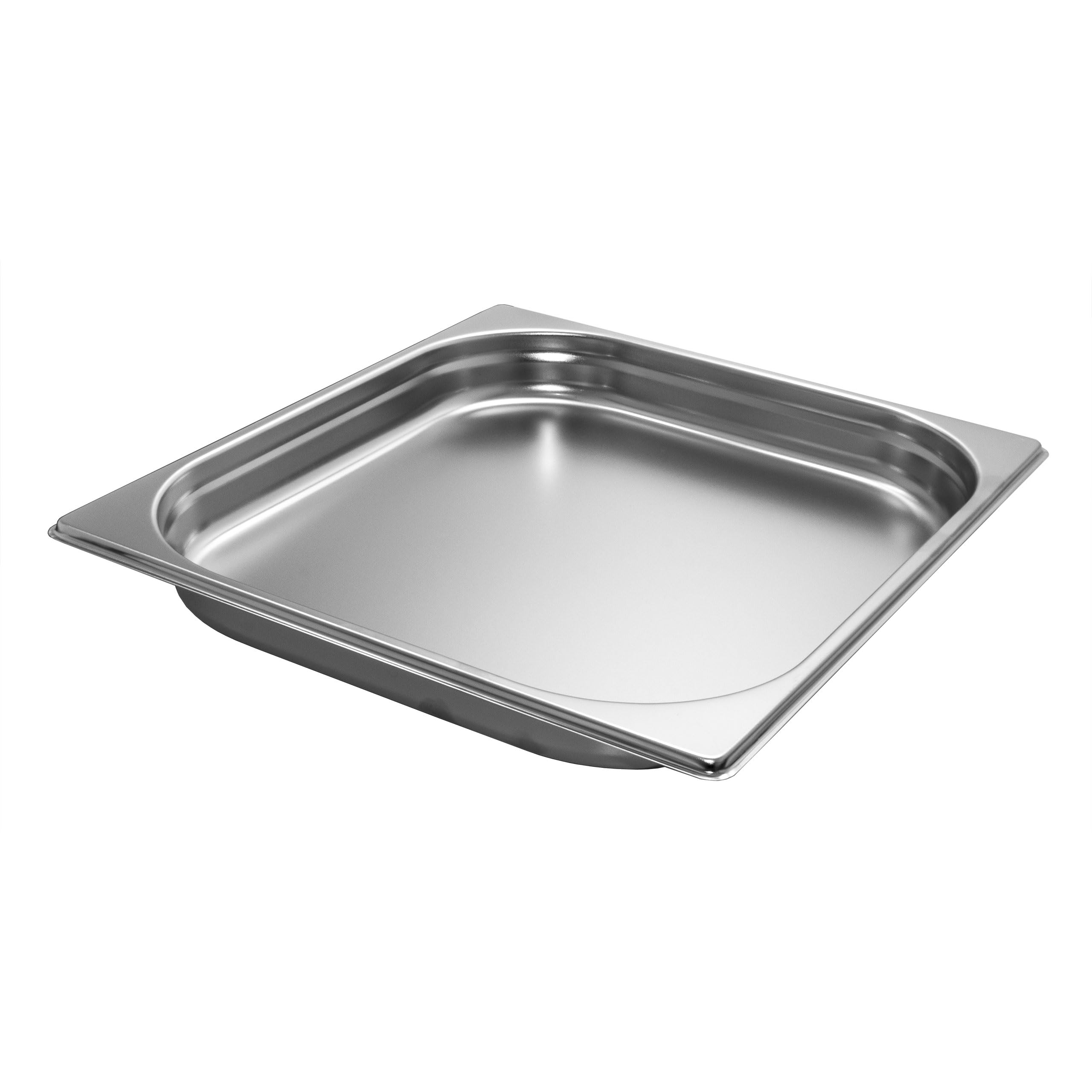 6 Stück GN 2/3 Gastronormbehälter GN-Behälter Edelstahl 2,3 Liter Tiefe 40mm Gastronorm