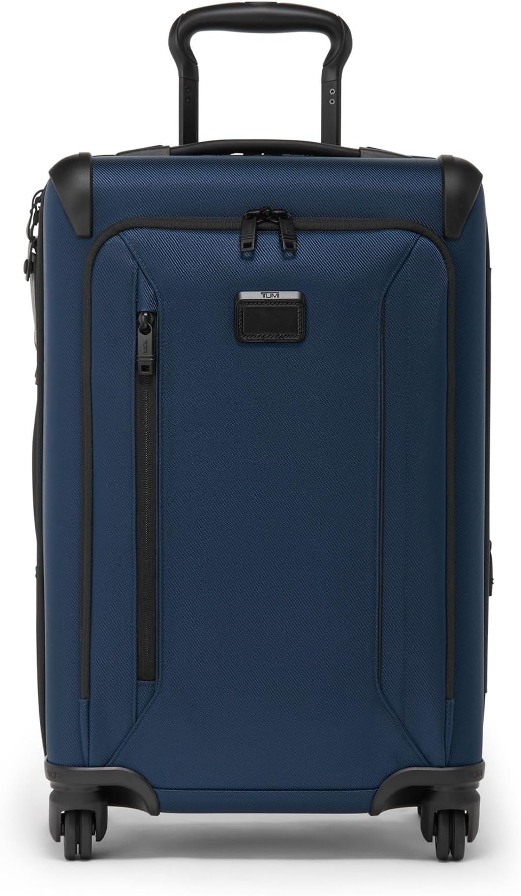 Aerotour 4 Wheel Expandable Luggage - Men's and Women's Lightweight Business and Leisure Travel Suitcase - 21.75" International Expandable Carry-On, Navy