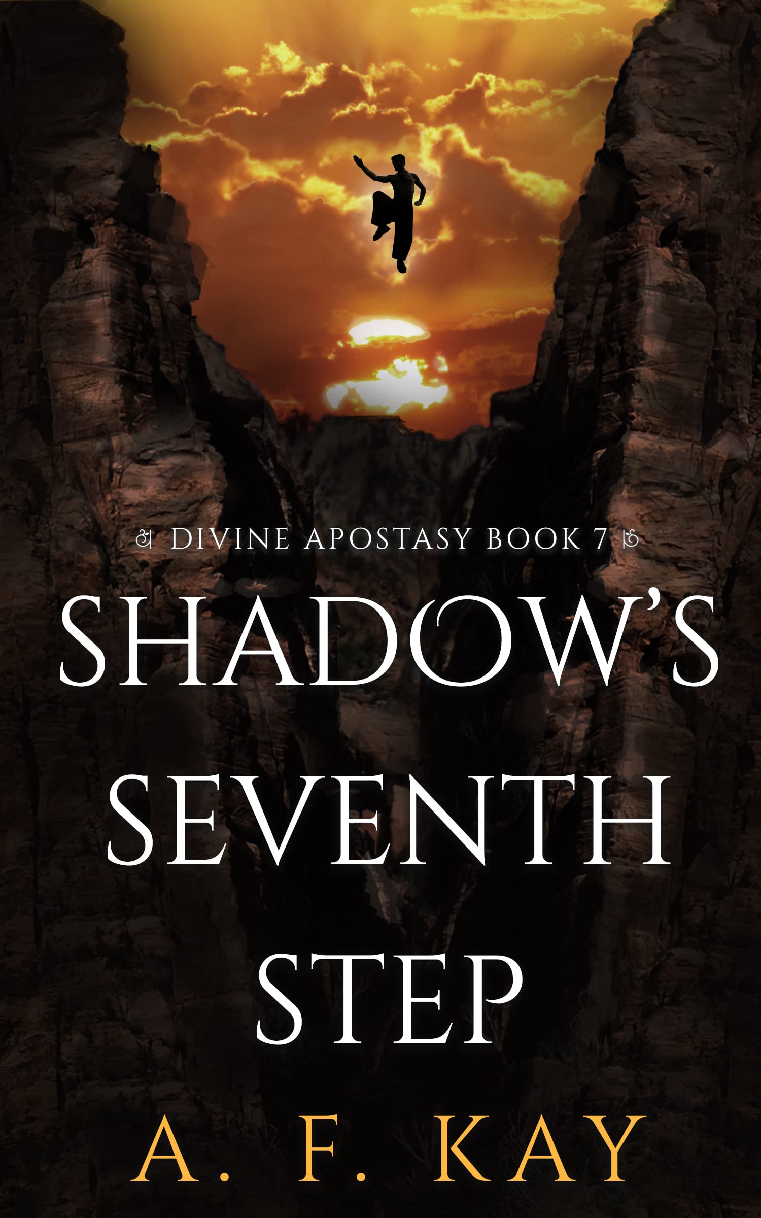 Shadow's Seventh Step: A Fantasy LitRPG Adventure (Divine Apostasy Book 7)