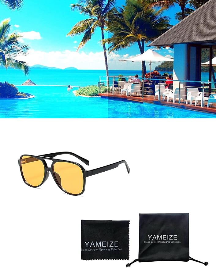 Gafas de sol unisex con visión nocturna anti-reflejo miniatura 5