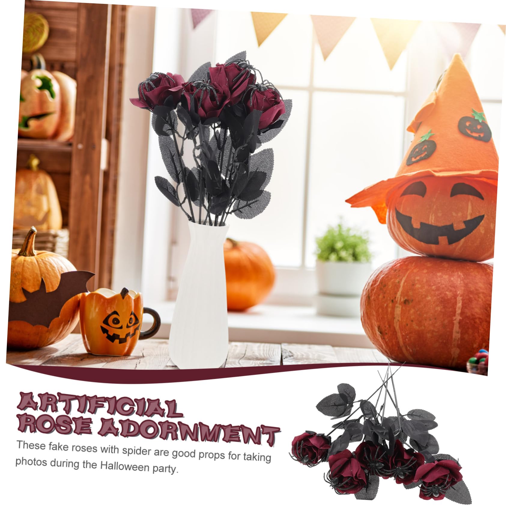 20 Stück Halloween Spinnenringe - Bunte Kunststoff Ringe Für Kostüm