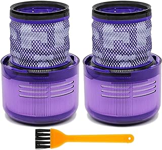 Filters Replacement for Dyson Vacuum Cleaner V11 Torque Drive, V11 Animal, SV14 Replace Part #970013-02 Washable and Reusable Hepa Filter - 2 Pack