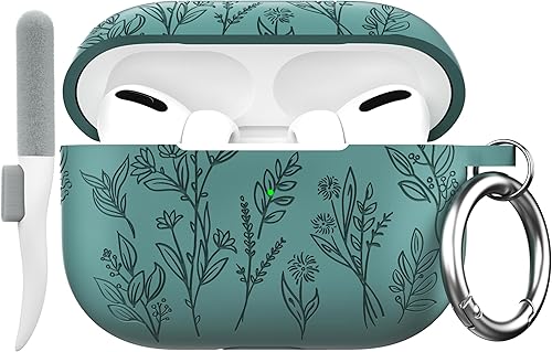 Miniatura 26 de Maxjoy Funda para AirPods Pro de 2ª/1ª generación, funda transparente para AirPods Pro 2 para mujeres, funda suave para AirPod Pro 2 con correa de