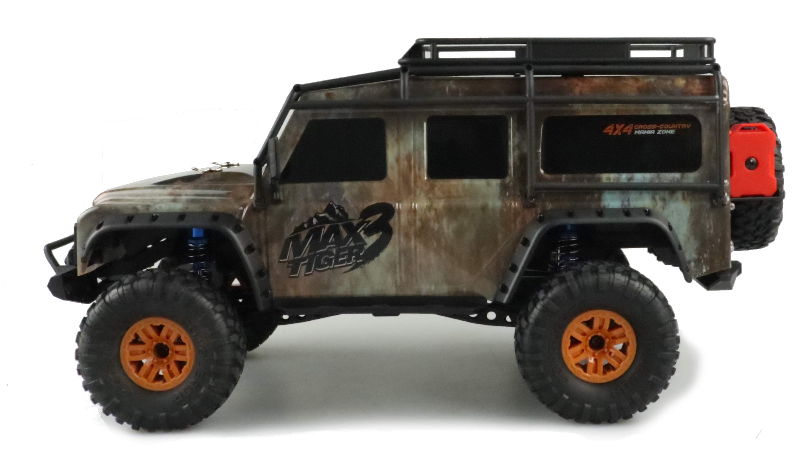 Fierce Tiger SUV Met Verlichting Modèle Réduit Amewi Defender 110 Dirt Climbing Max Tiger 3 Crawler 4wd RC Auto Met Verlichting