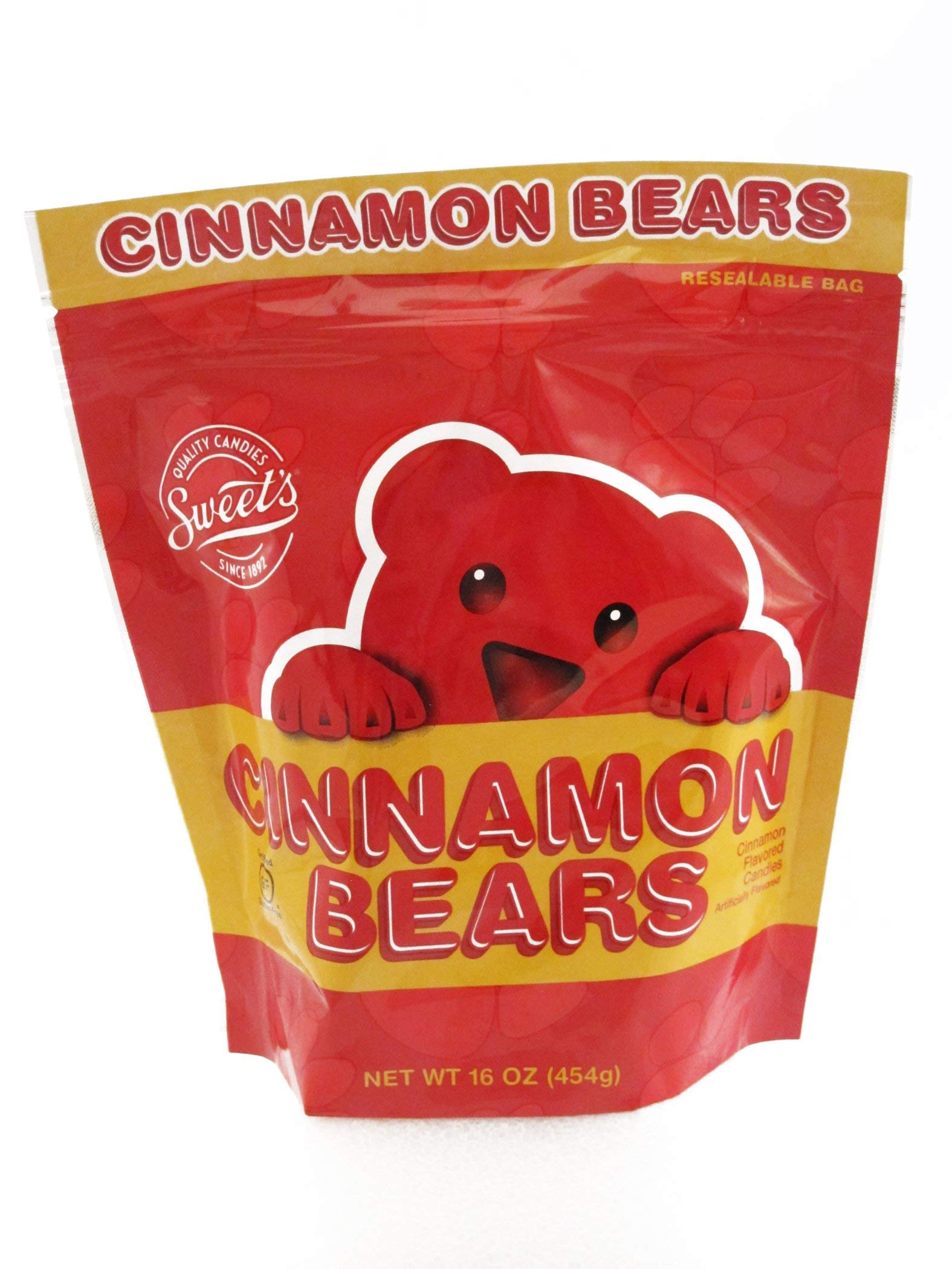 Sweet's Cinnamon Bears Stand-Pouch,16.0 Ounce Bag - PACK OF 2