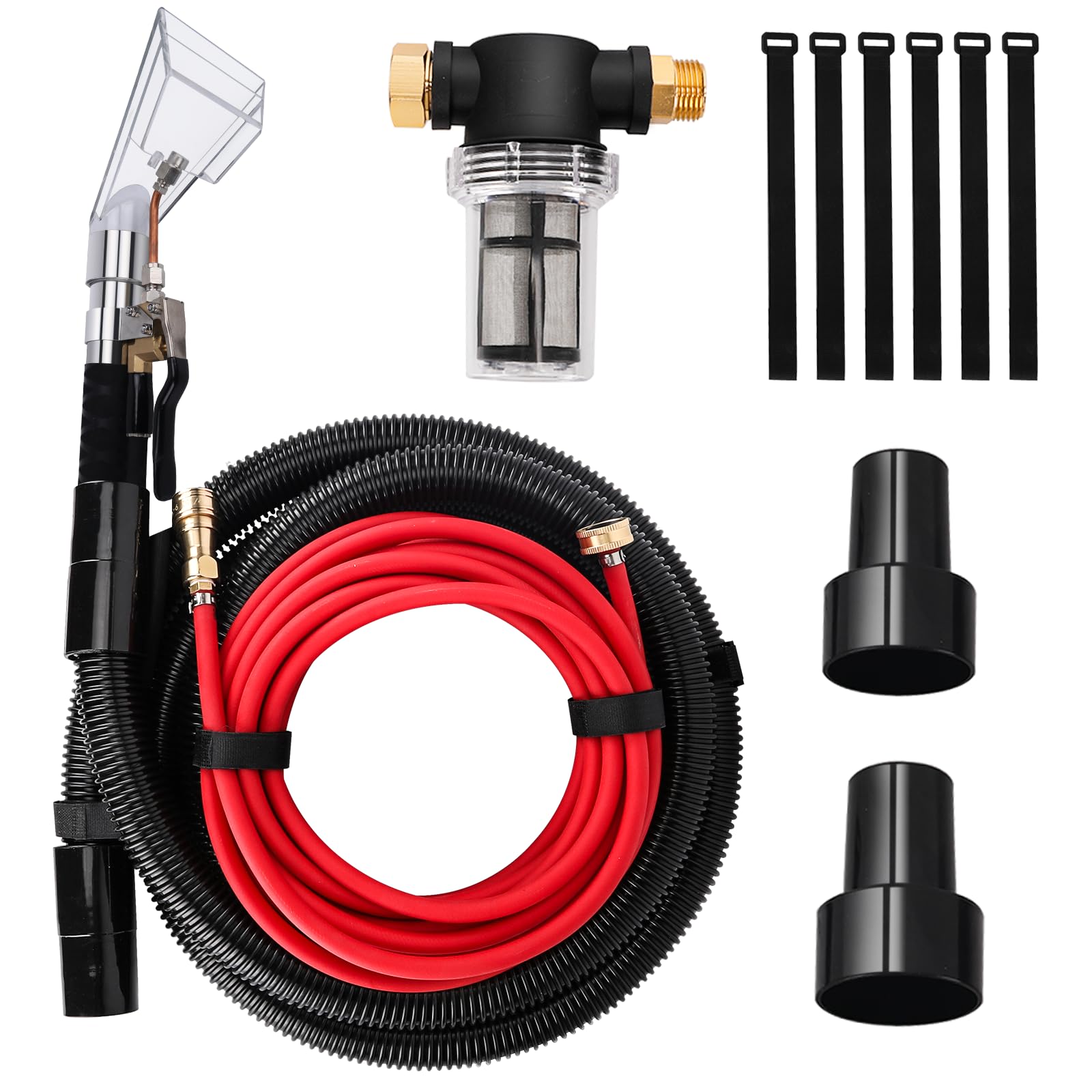 Photo 1 of Ysytjg Shop Vac Extractor Kit, Better Extractor Hose Kit for Carpet & Upholstery Cleaning in Home and Auto, with Wand, Hose & Adapter