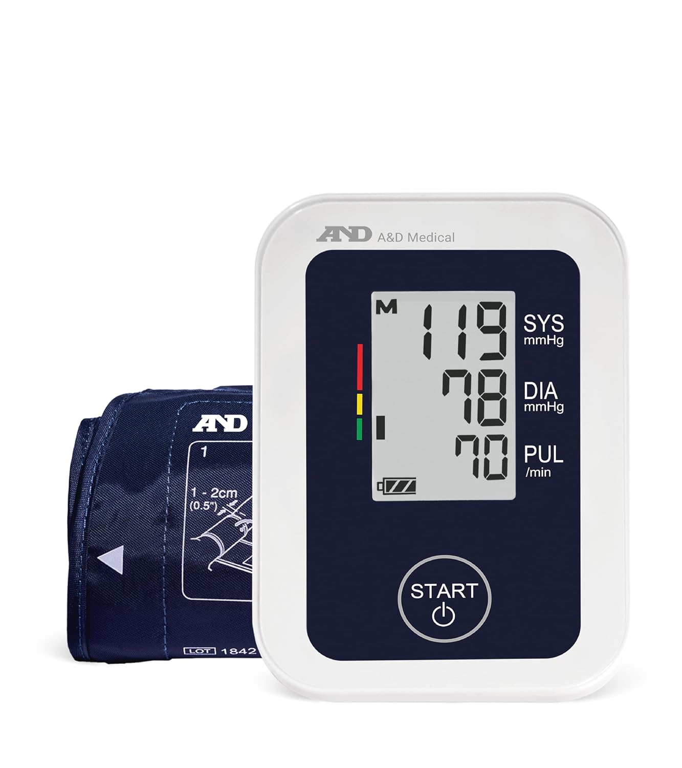 A D Medical Blood Pressure Monitor for Home Use UA-651 Upper Arm Precise BP Machine Wide Range Cuff