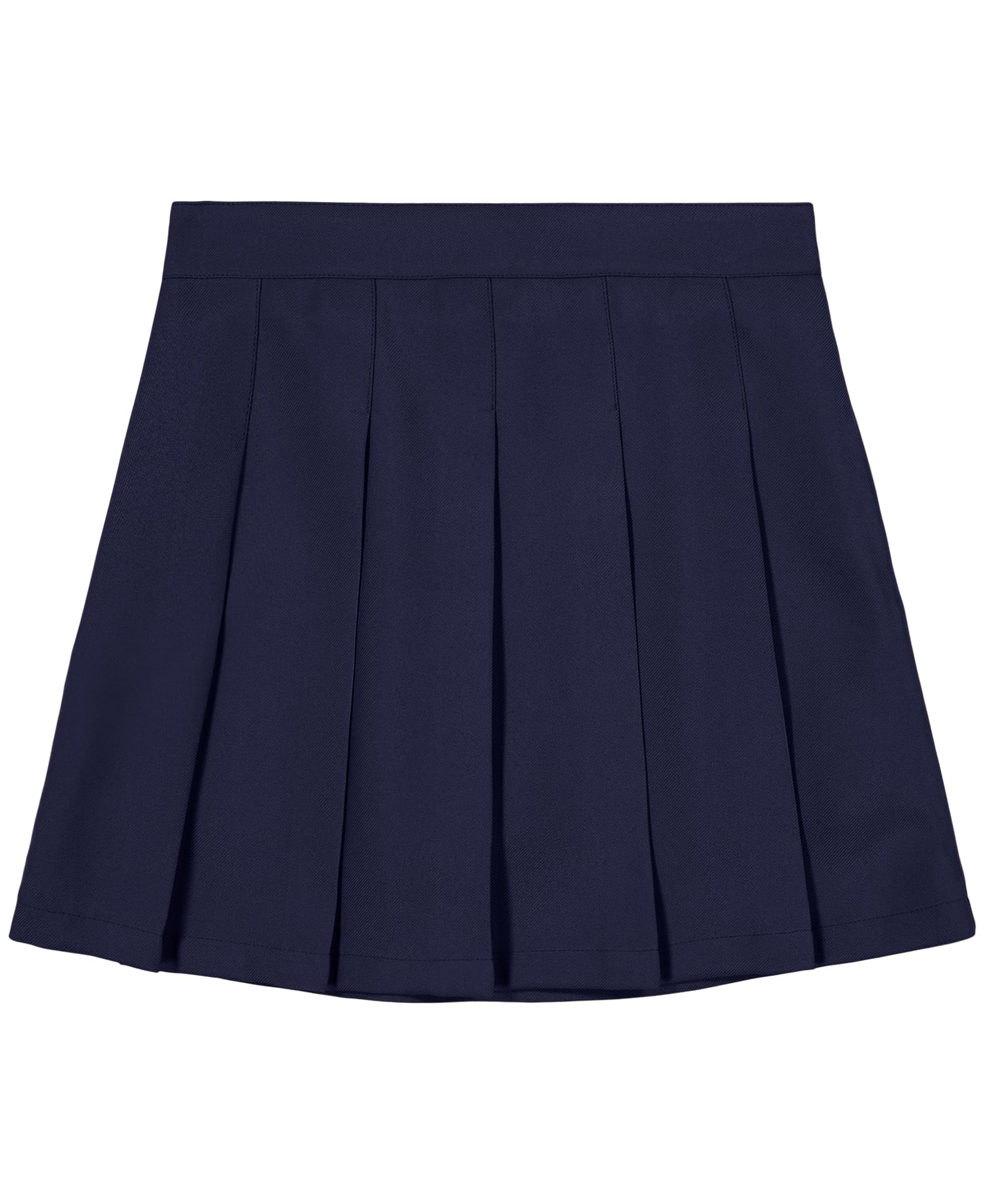 Izod Girls' School Uniform Pull-on Scooter Skirt with Undershorts, Knit Waistband &amp; Functional Pockets, Wrinkle Resistant