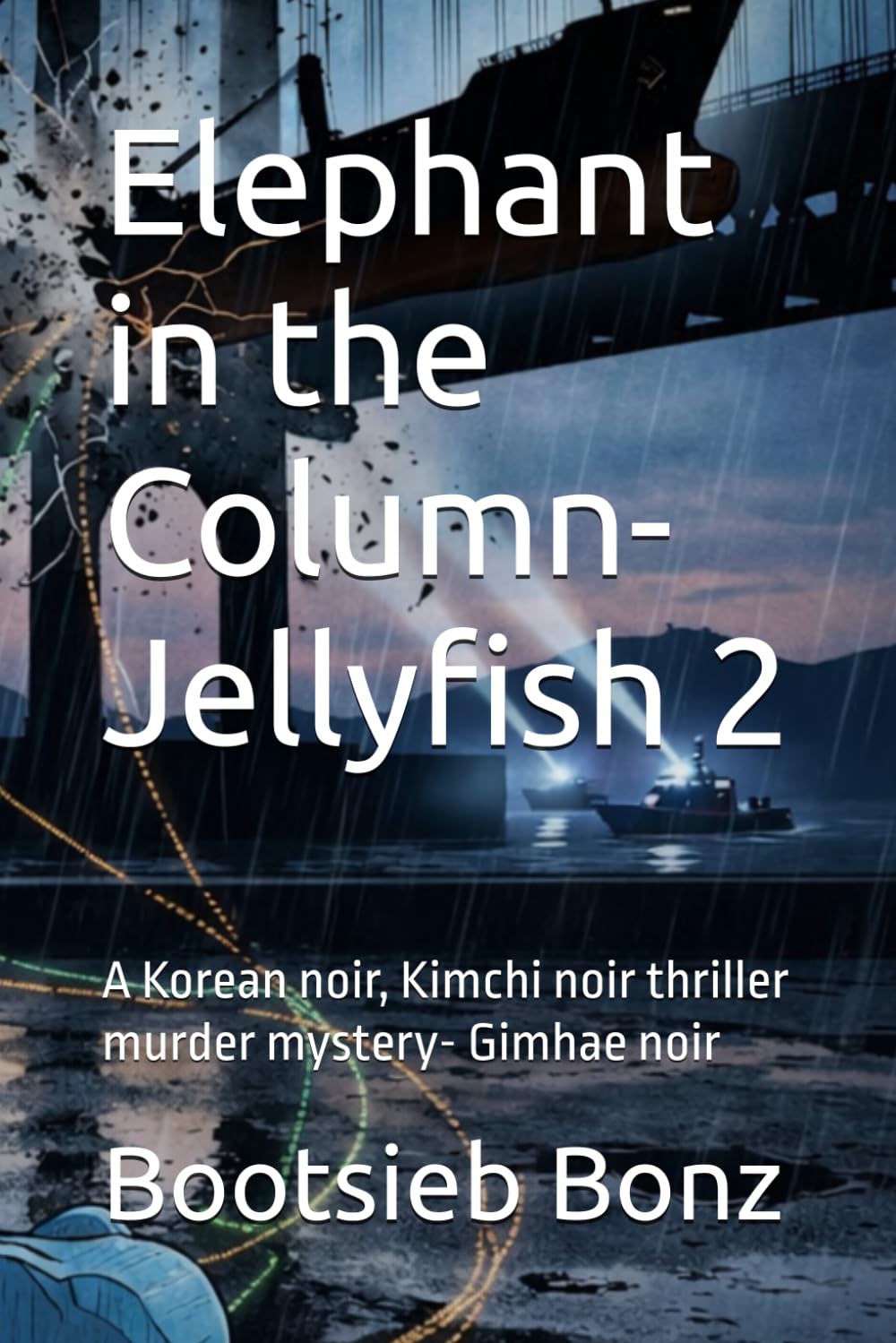Elephant in the Column- Jellyfish 2: A Korean noir, Kimchi noir thriller murder mystery- Gimhae noir (Korean Kimchi Noir- Gimhae Noir: A Kimchi Noir Collection)