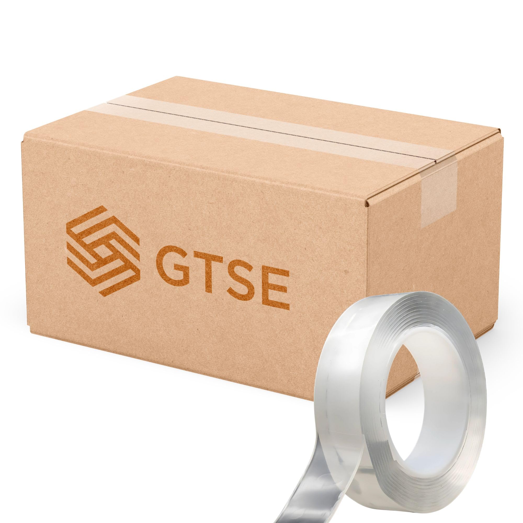 GTSE 6 Rolls, Double-Sided Mounting Tape, 30mm x 3m – Heavy-Duty Clear Nano Adhesive for Picture Hanging, Wall Décor, DIY Projects, Carpets, and More – Strong, Versatile, and Residue-Free