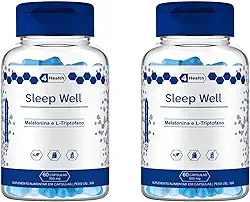 Sleep Well Melatonina & L-triptofano 500mg - 4 Health - 2 POTES