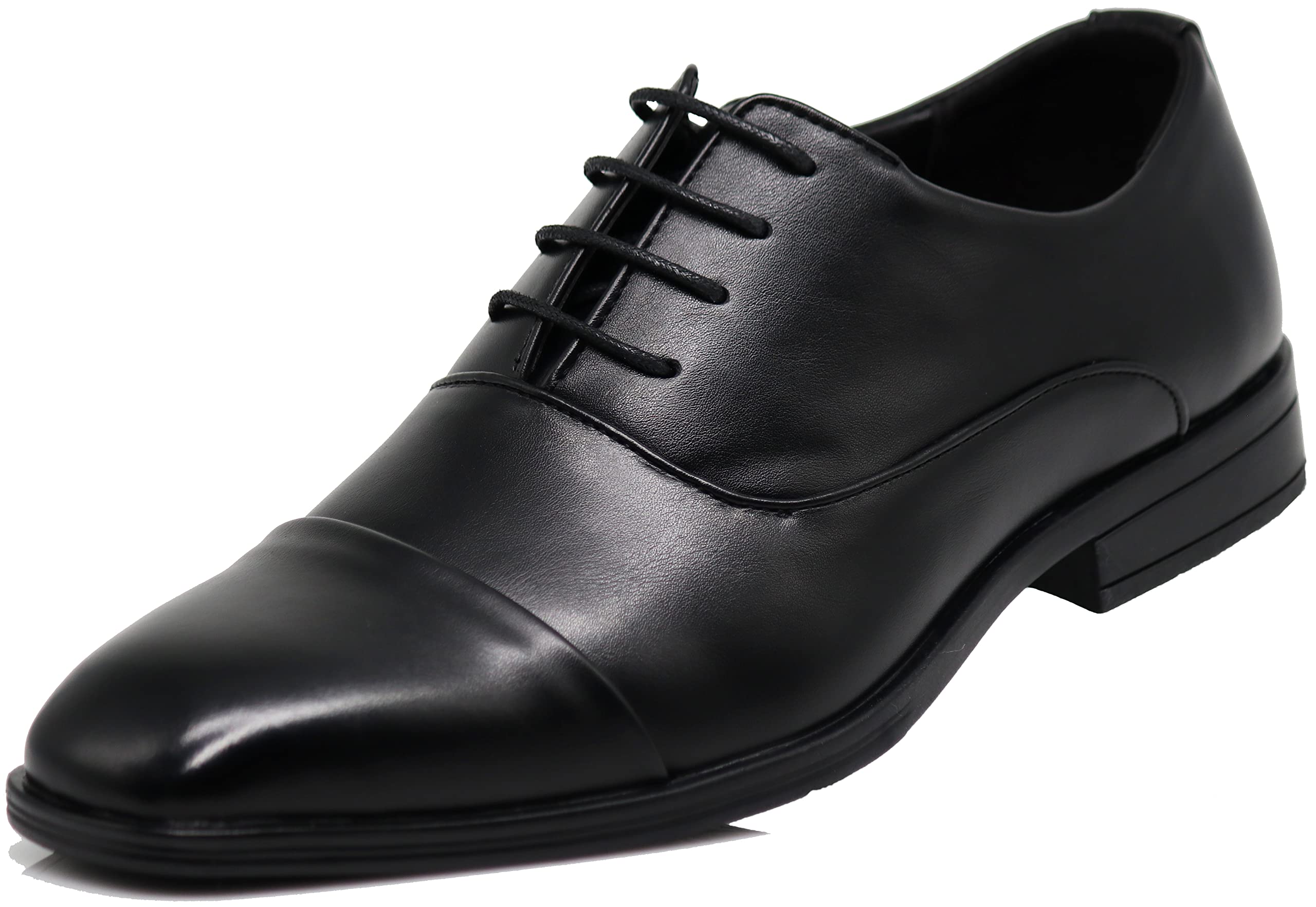 Enzo RomeoADM Men's Oxfords Loafer Dress Shoes Soft Rubber Sole Formal Business Slip On Lace Up Shoes