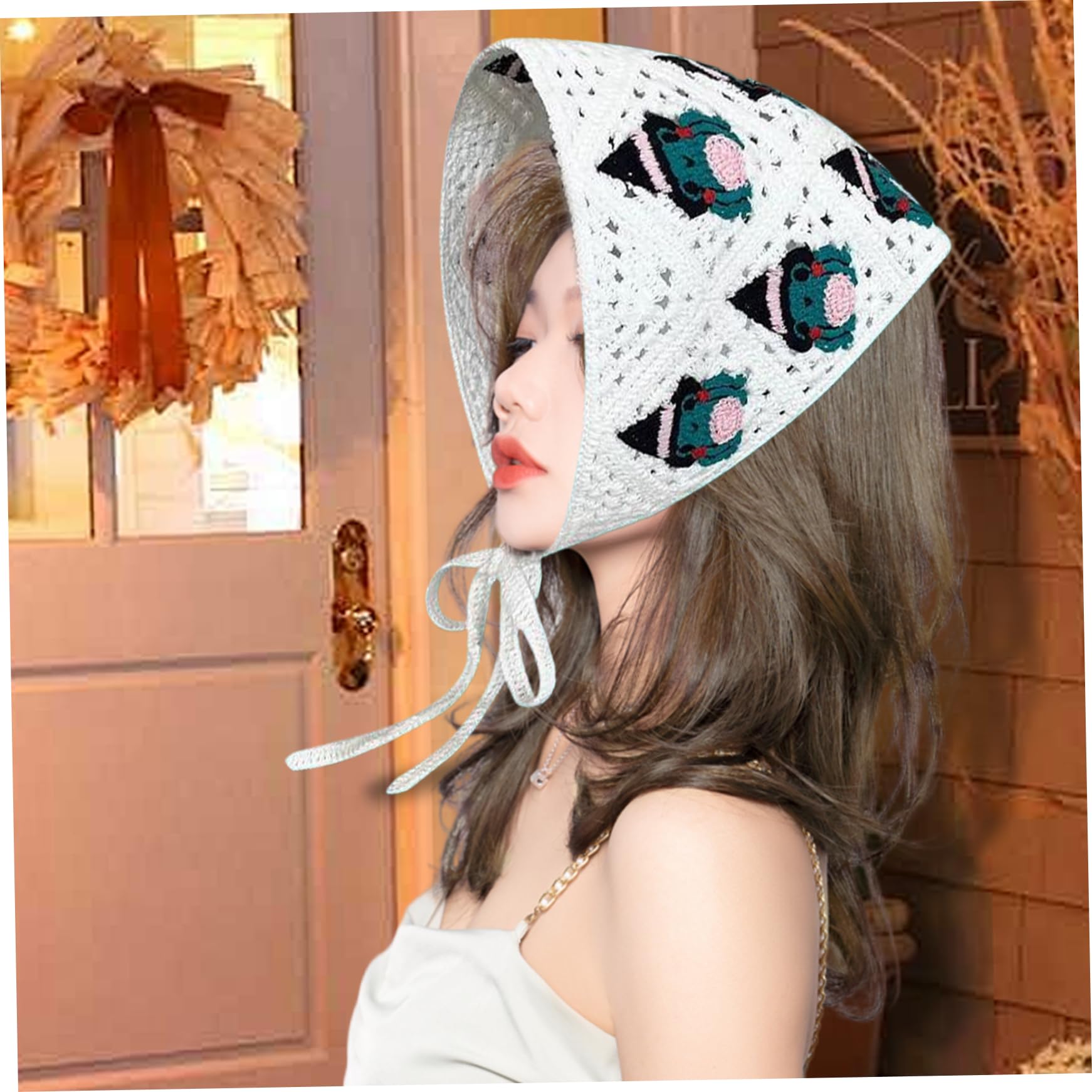 Amazon.com : Bandana Headband Gothic Hallowee Crochet Bandana