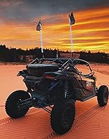 Vista 8 de KEMIMOTO Base de montaje de resorte de luces látigos, base de resorte de liberación rápida para UTV, ATV, barco, todoterreno, lado a lado