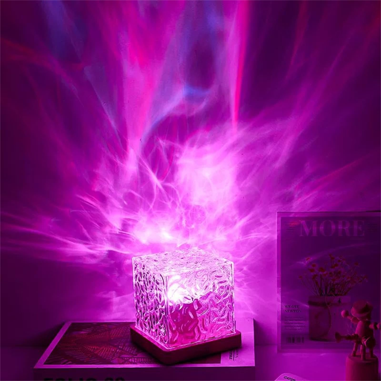 Bathroom Lamp Ocean Wave Projector Light - 16 Color LED With