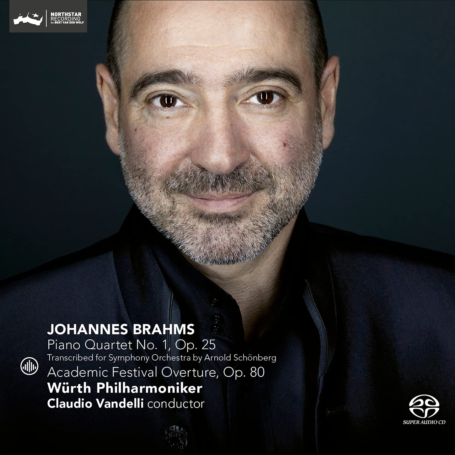 CC72831 Wurth Philharmoniker and Claudio Vandelli Brahms: Piano Quartet No. 1
