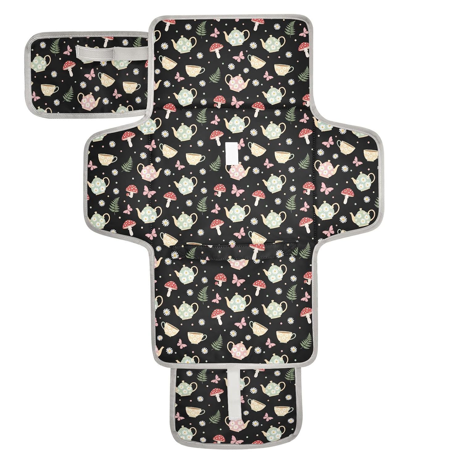 Portable Baby Changing Pad Foldable Waterproof with Head Pillow