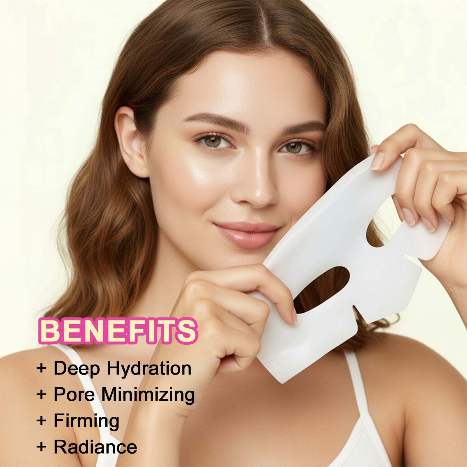 Bio Collagen Overnight Hydrogel Mask - Face Mask for Glass Skin 5 Pcs - Deep Hydration & Anti-Aging Night Treatment - Image 2