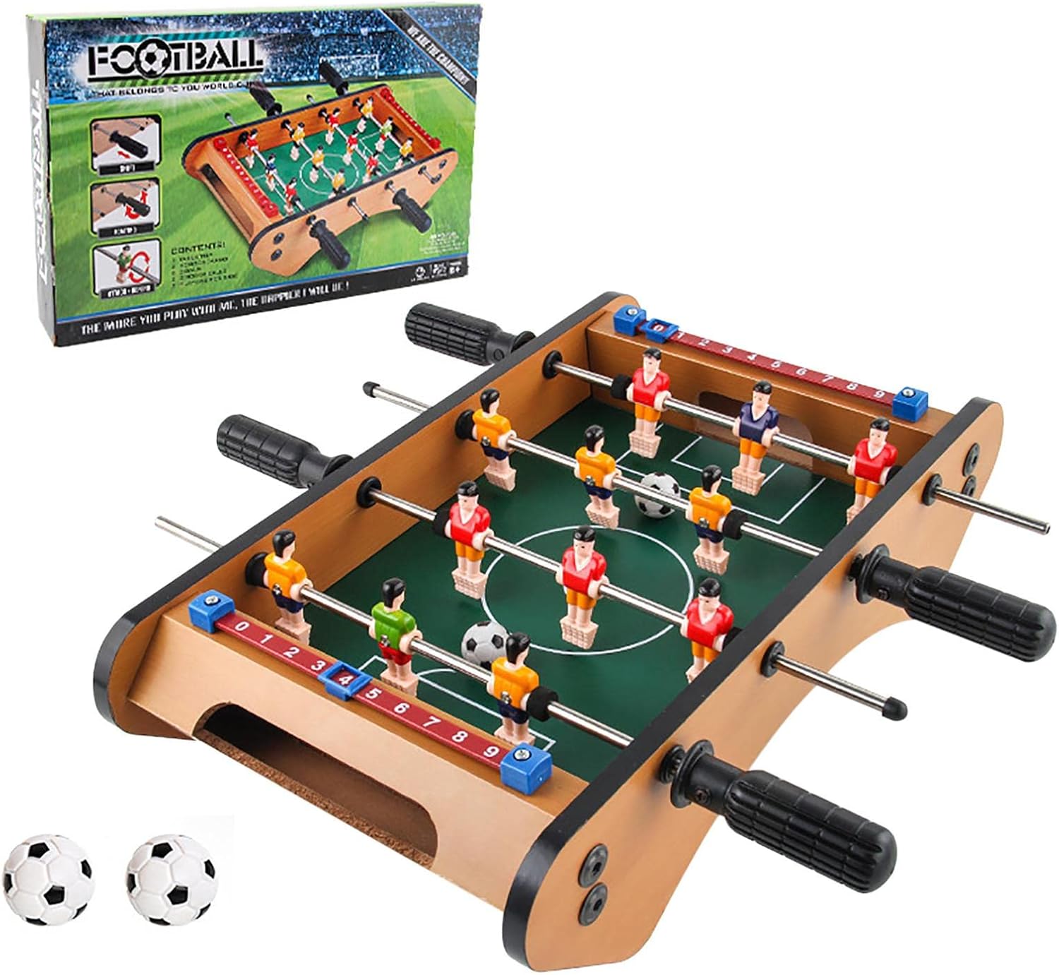 結婚祝い サッカーゲーム機 テーブルサッカー 卓上サッカー盤 家庭用