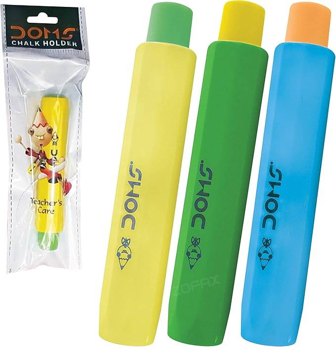 Doms Dustless Chalk Pen Holder School Teacher Blackboard Chalkboard