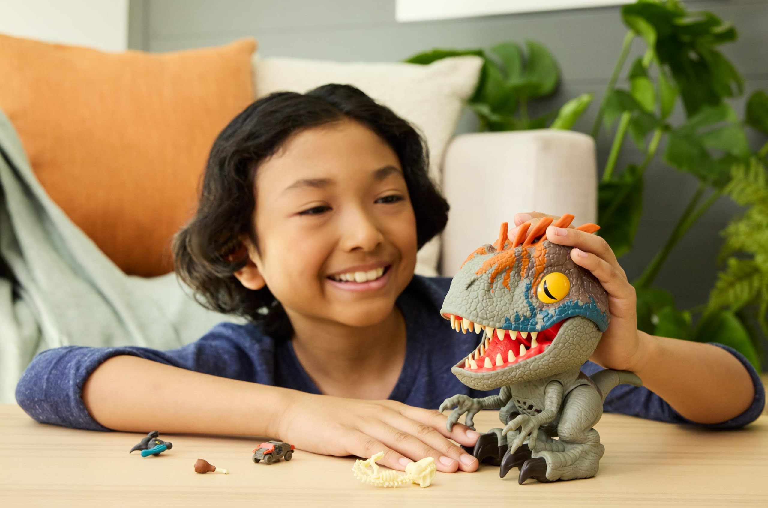 Mattel Jurassic World Rebirth Figurka Welociraptora Fierce Feeder