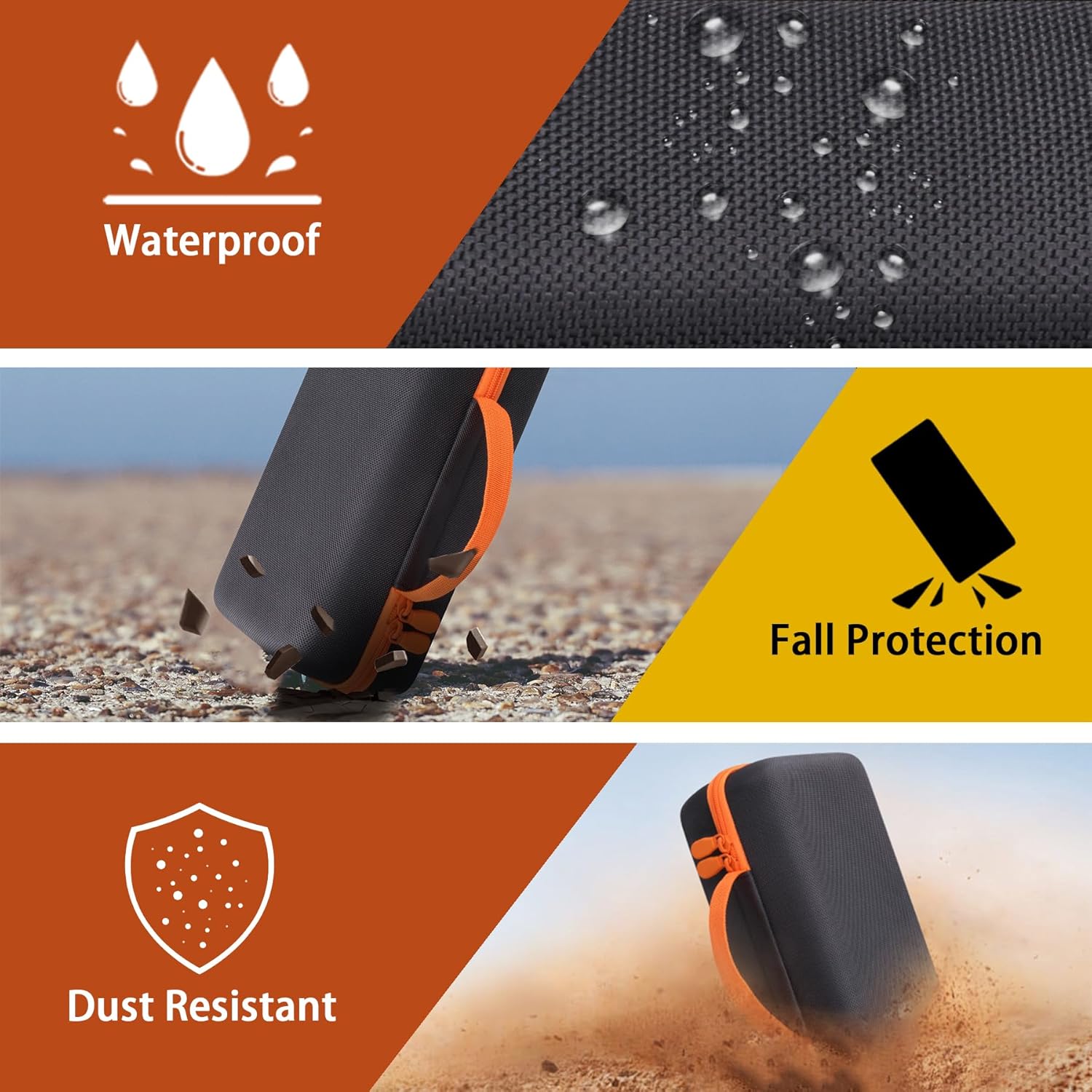 khanka for Klein Tools 69365MB Modbox Bluetooth Speaker Case, Hard Carrying Case for Klein Tools Modbox 69365MB Portable Wireless Speaker with Magnetic Mounting,Case Only - Image 7