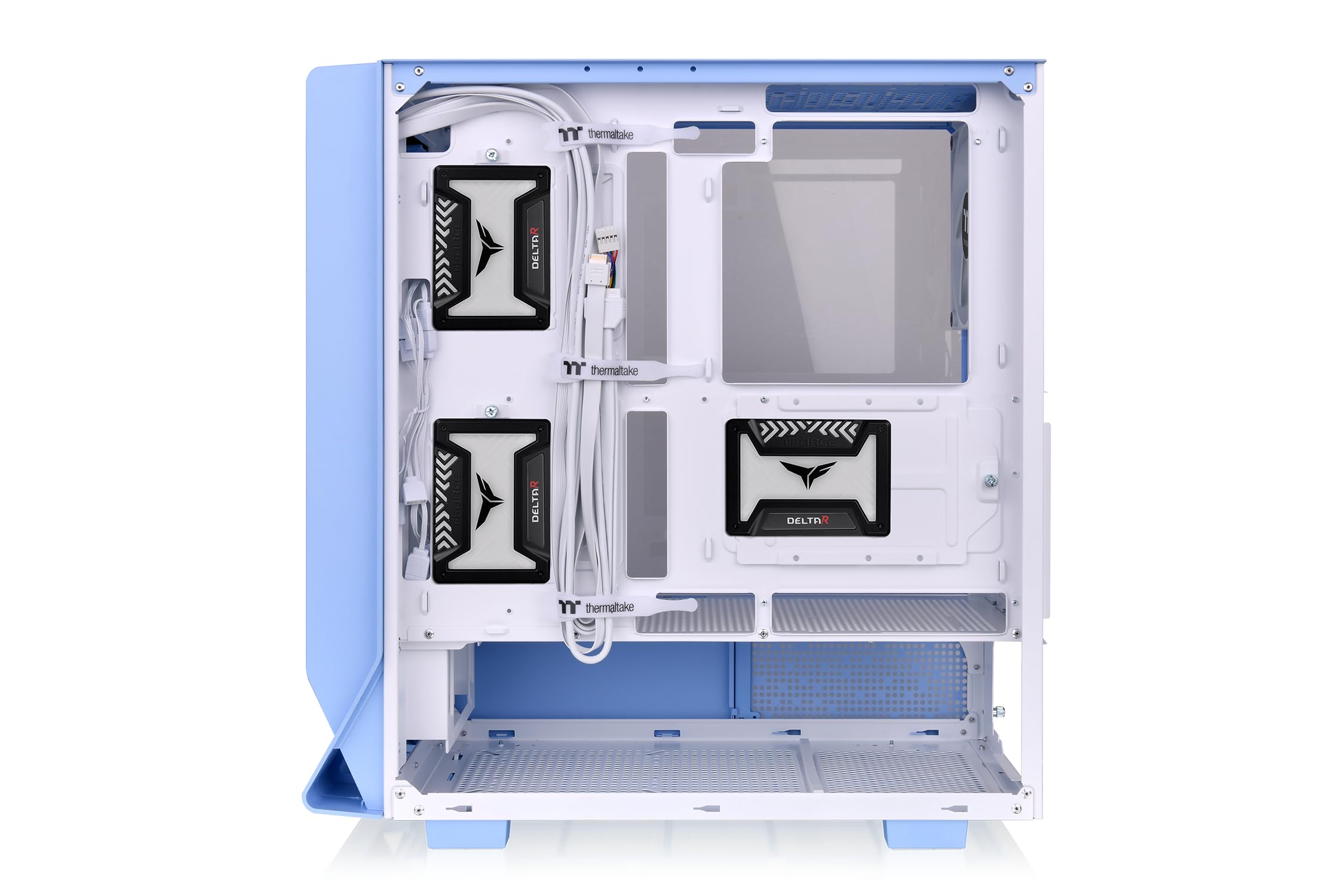 Thermaltake Ceres 350 MX | Mid Tower Chassis | Hidden Connector | 25th Anniversary Hydrangea Blue Limited Edition