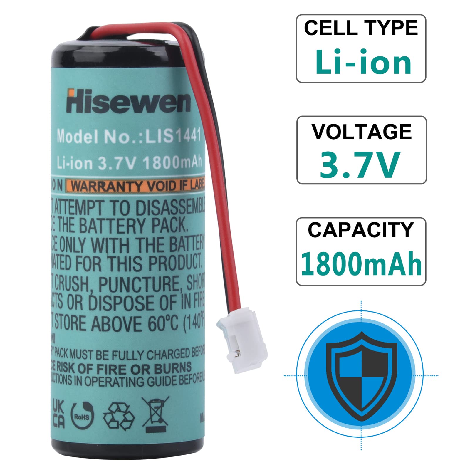 LIS1441 Batterie Compatible avec Sony PS3 PlayStation 3 Move Motion Controller CECH-ZCM1E, CECH-ZCM1U (2 Pack)