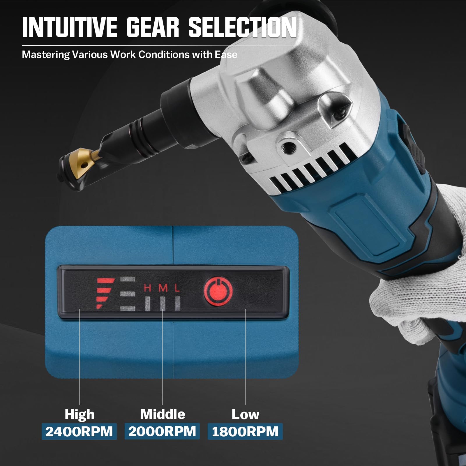 Makita DJS 200 T1 Cisaille à tôle sans fil 18 V 2,0 mm Brushless + 1x batterie 5,0 Ah - sans