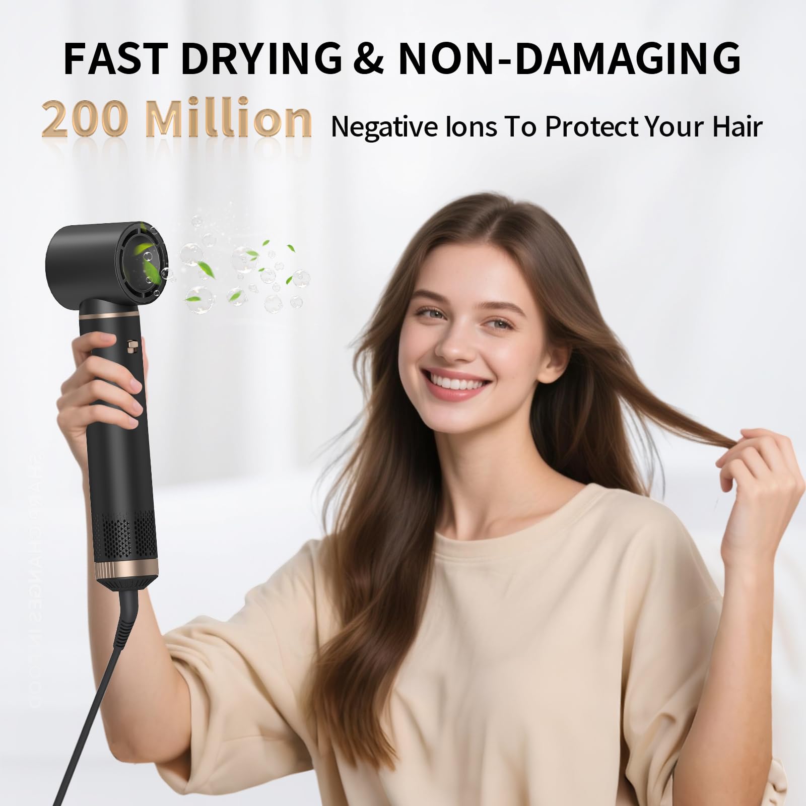 5-in-1 Ionic Hot Air Styler Blow Dryer Brush
