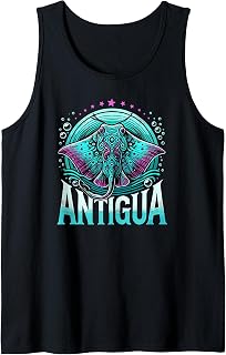 Antigua Stingray Scuba Diving Vacation Tank Top