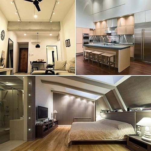 Miniatura 7 de Bombillas LED PAR20, foco regulable de 12 W, equivalente a halógeno de 100 W, ángulo de haz estrecho de 36, blanco natural de 4000 K, base mediana