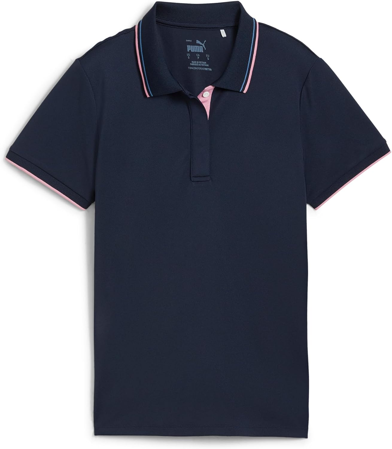 Puma Women's Pique Tipped Ss Polo