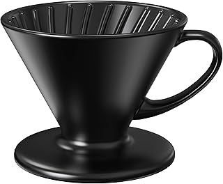 DHPO Ceramic Pour Over Coffee Dripper
