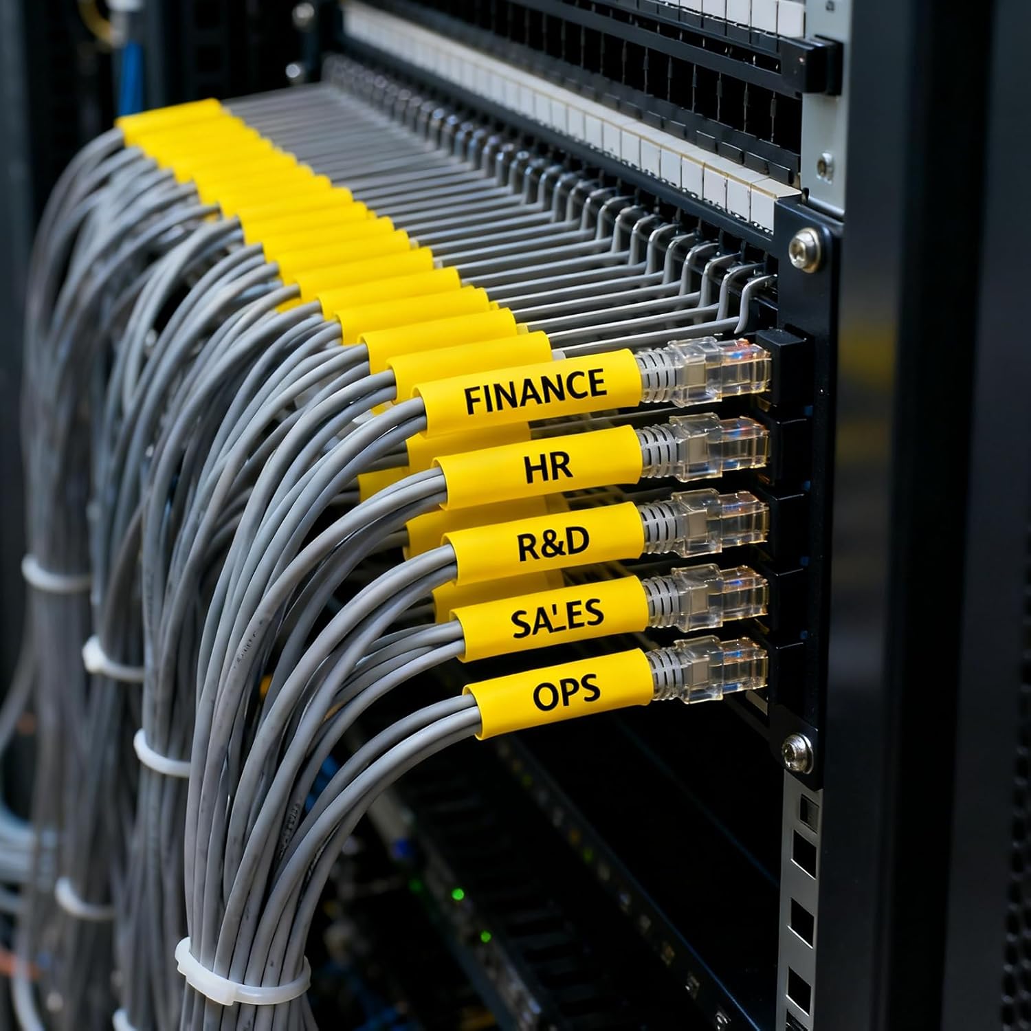 Heat Shrink Tubing Label Tape Compatible for M21-250-C-342-YL Work with M210, M210-LAB, M211, BMP21-PLUS, BMP21-LAB Printers Black on Yellow 0.44" Width 6.8' Length